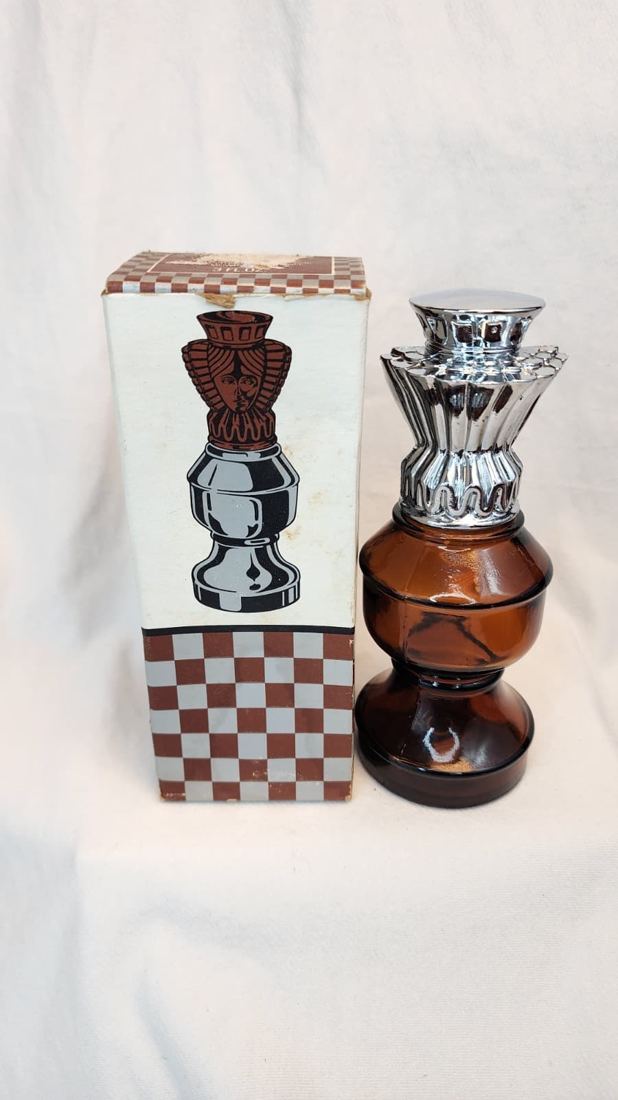 Avon The Queen Chess Piece Wild Country Empty With Box 3