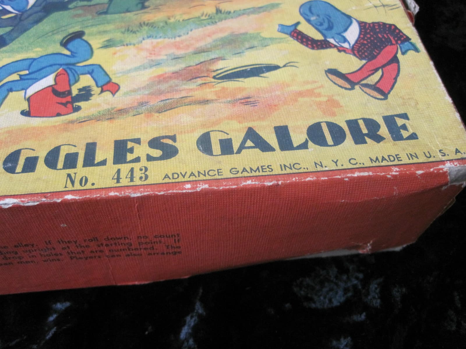 Toy Crazy Ally Goofy Game w Giggles #443 Vintage  3