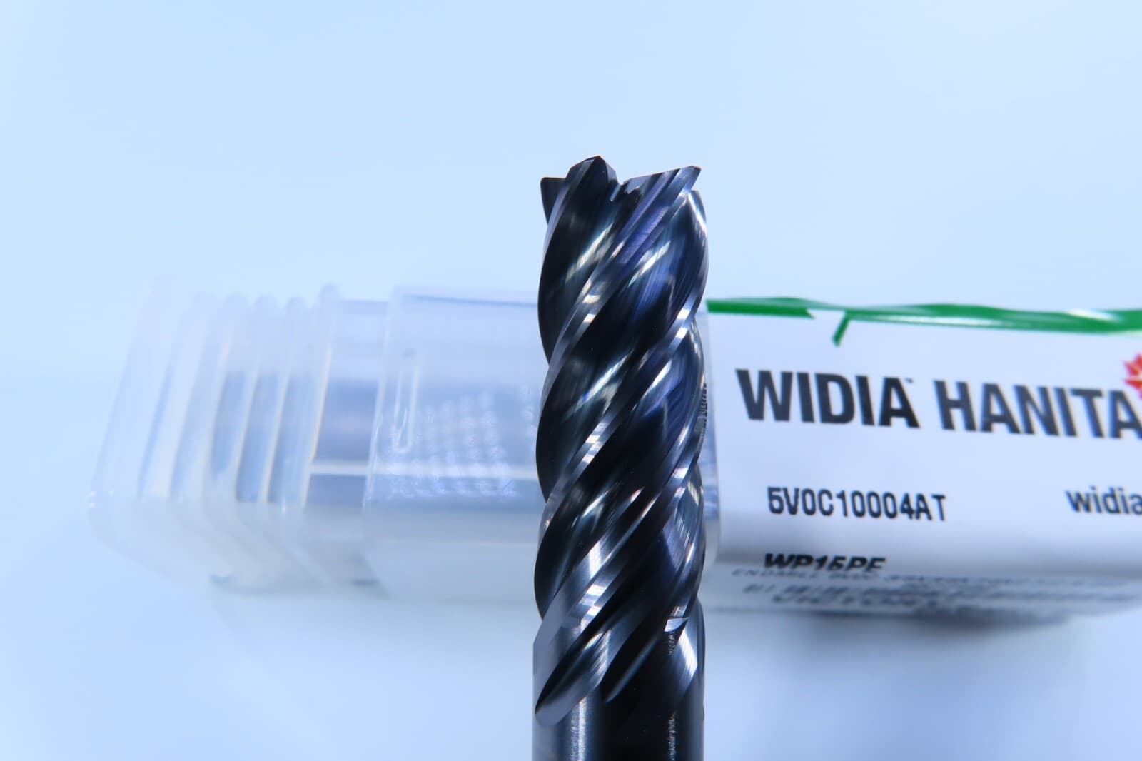 NEW 3/8" HANITA VARIMILL WP15PE SOLID CARBIDE 5577102 END MILL CNC 5 FLUTE TOOL 2