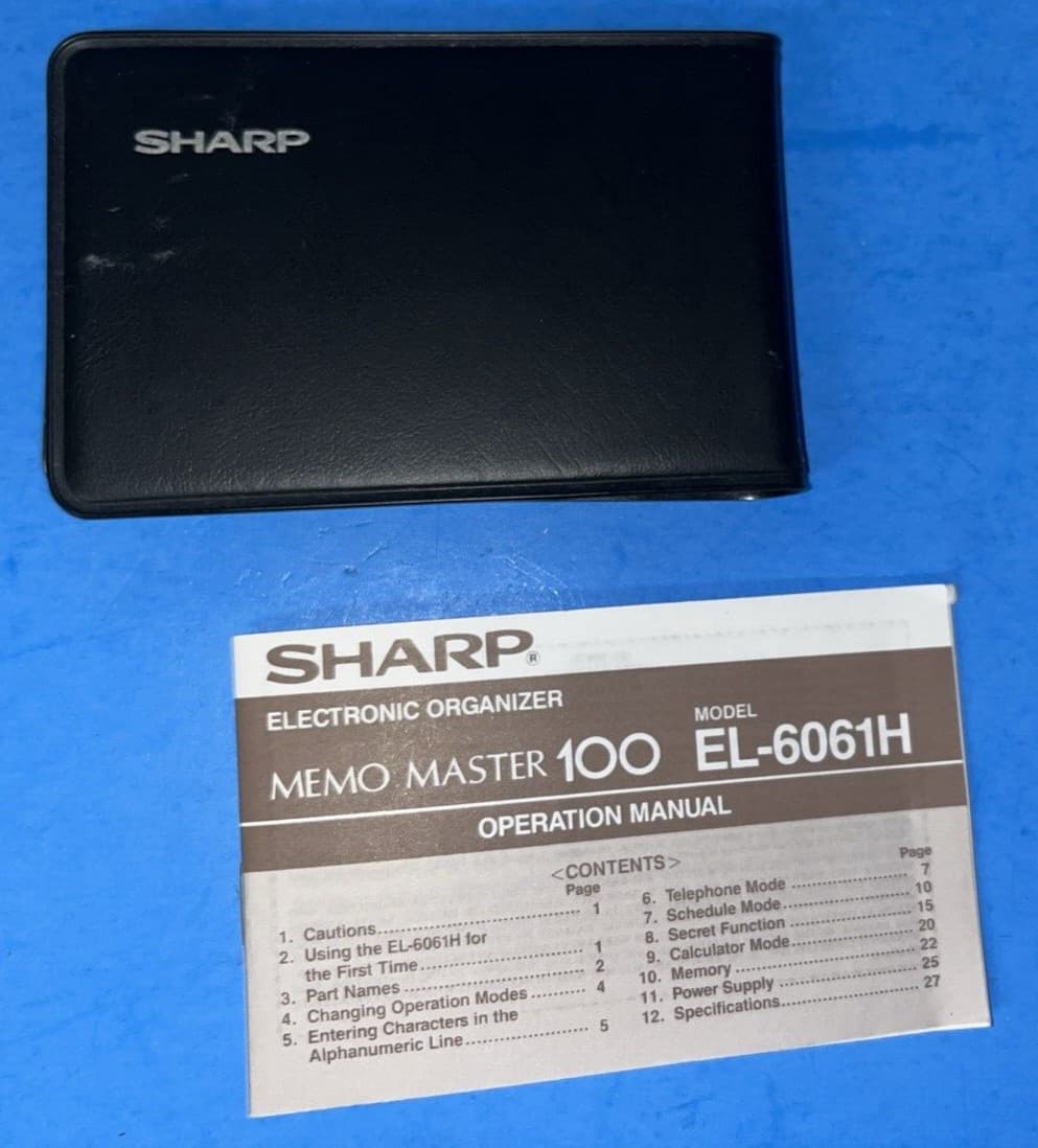 vintage calculator lot of 5 Canon LS-81Z, Sharp  & Texas Instruments 5