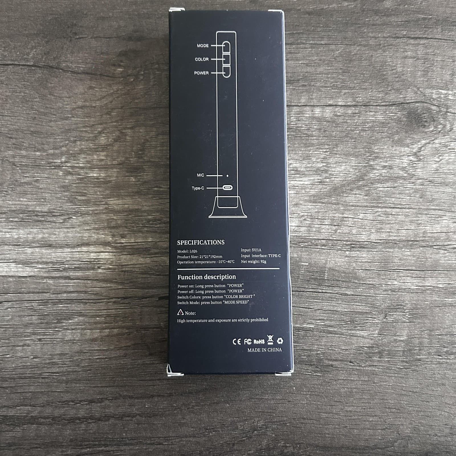 LOZ6 Music Level Light RGB Sound Control LED Bar USB Type-C Voice Reactive App 3