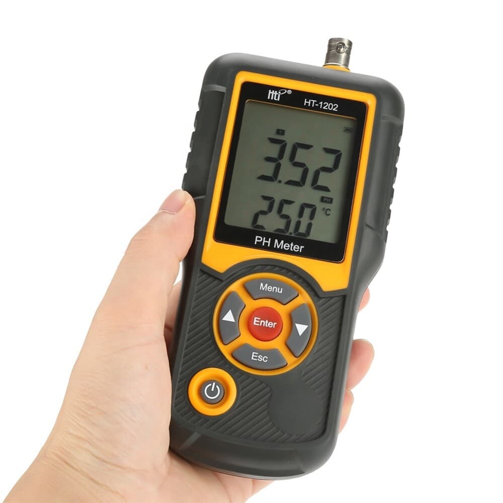 HT-1202 Digital High Measurement Precision PH Tester Meter Water Monitor ✦Kd 5