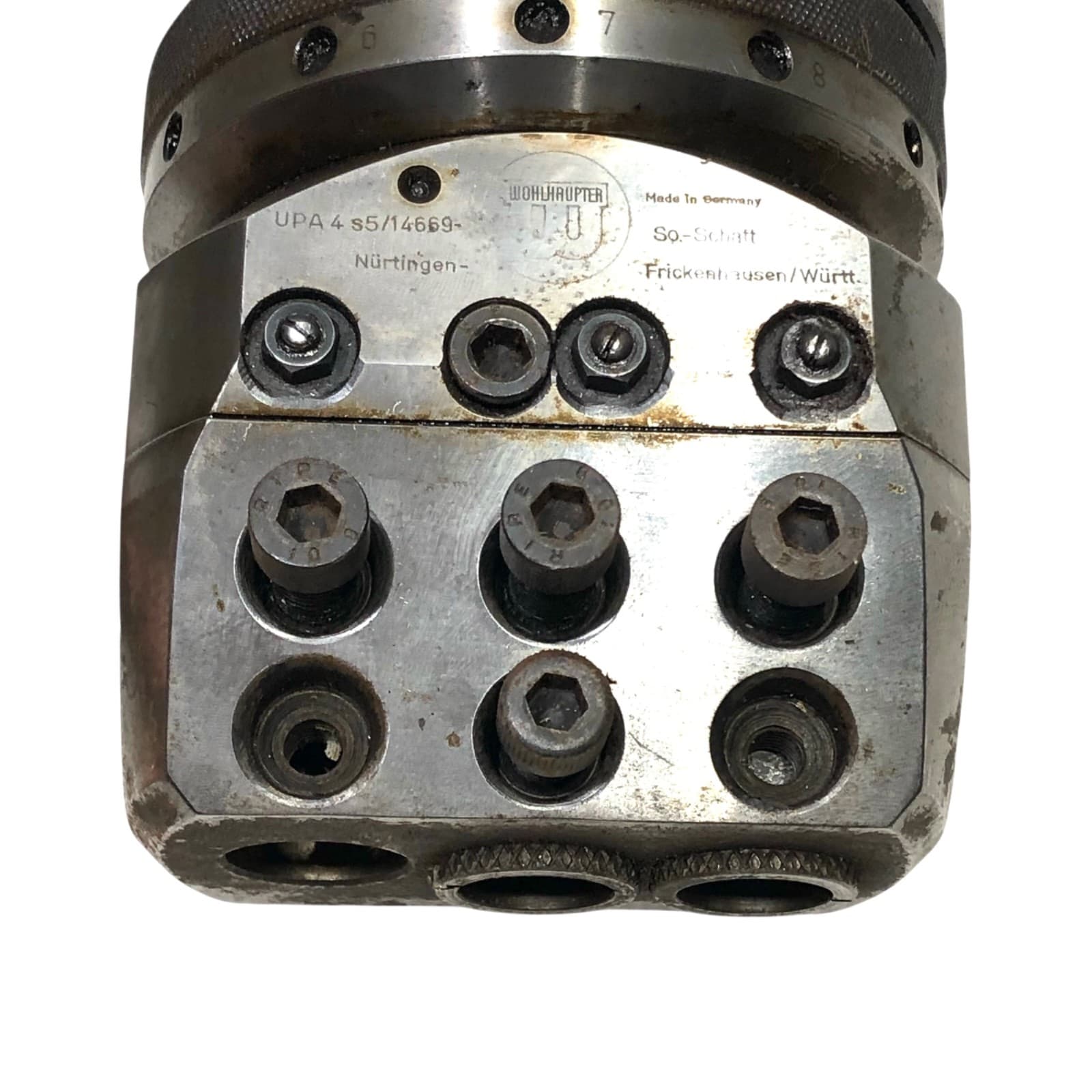 Wohlhaupter UPA4s5 Boring & Facing Head - Micrometer Adjustment .0005” R8 Shank 2