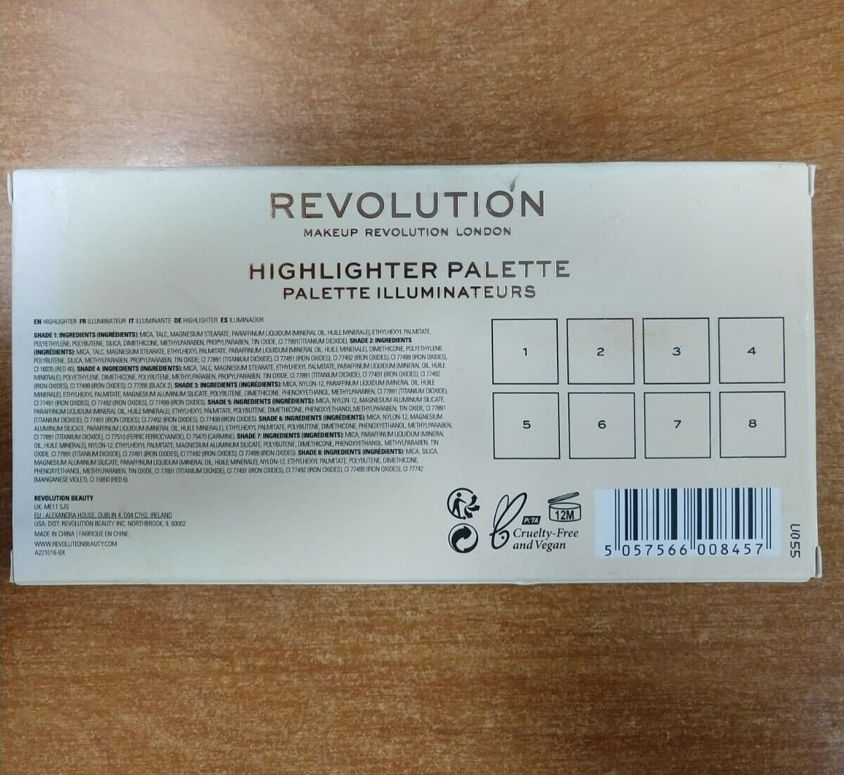 The Makeup Revolution Soph x Revolution Highlighter Palette *NEW* - (W10) 2