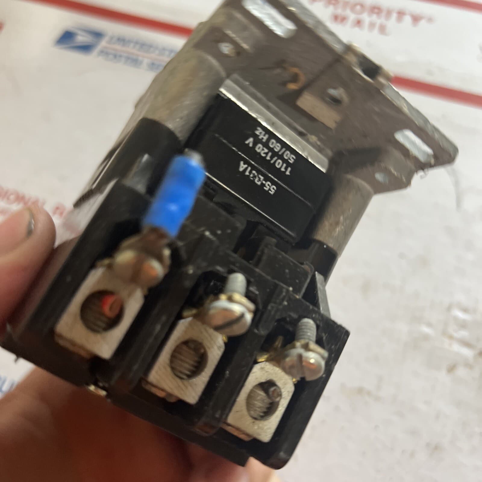 General Electric CR353ACY0002A 3 Pole Phase Contactor 240/480/600V 120V COIL GE 5