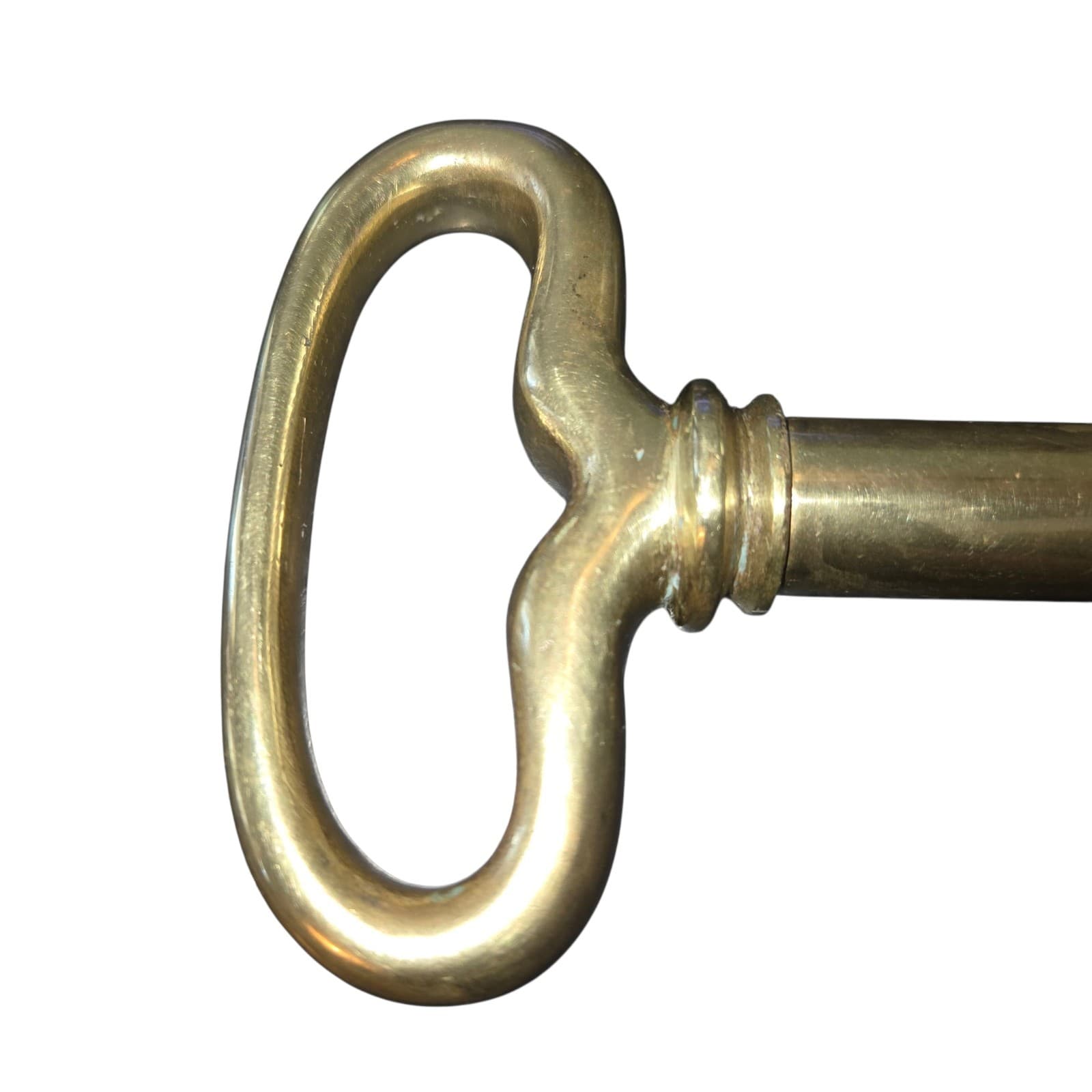 Carl Auböck Signed VTG '50's XL Brass Key Corkscrew Bottle Opener 6"X3.75"X0.75" 5