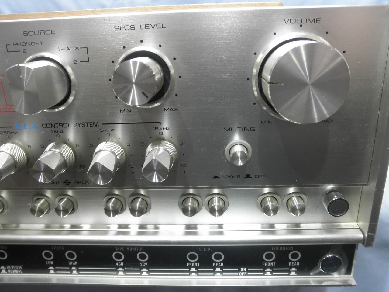 Museum Quality 1973 JVC-4VN-990- Integrated 4 Channel Quadraphonic Amplifier 6