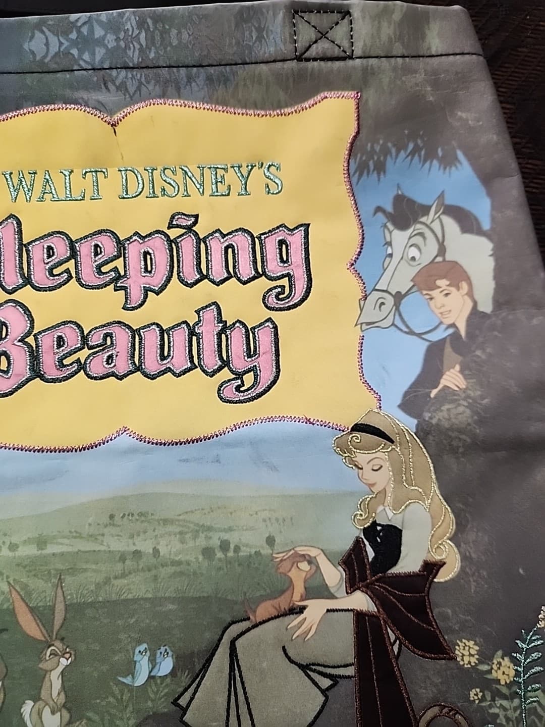 Sleeping Beauty Disney Tote Bag Lightly Used  2