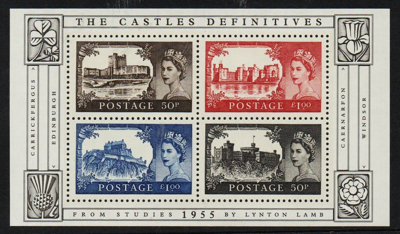 GB QEII 2005 Castle Definitives Mini Sheet MS2530 (FF025)
