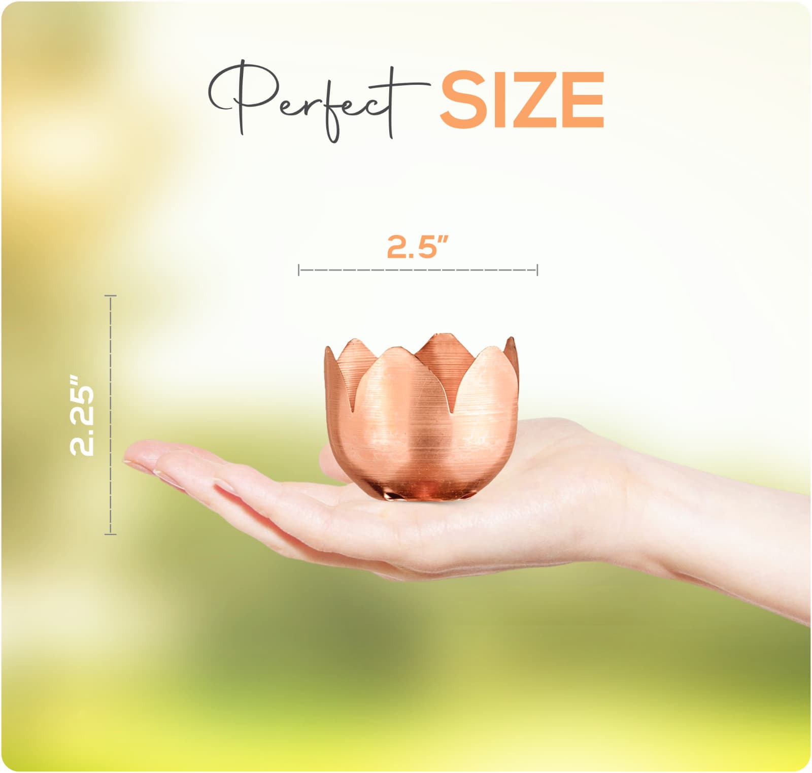 Marrgon Copper Water Chain with Tulip Styled Cups – Durable & Thick Rain Chain 5