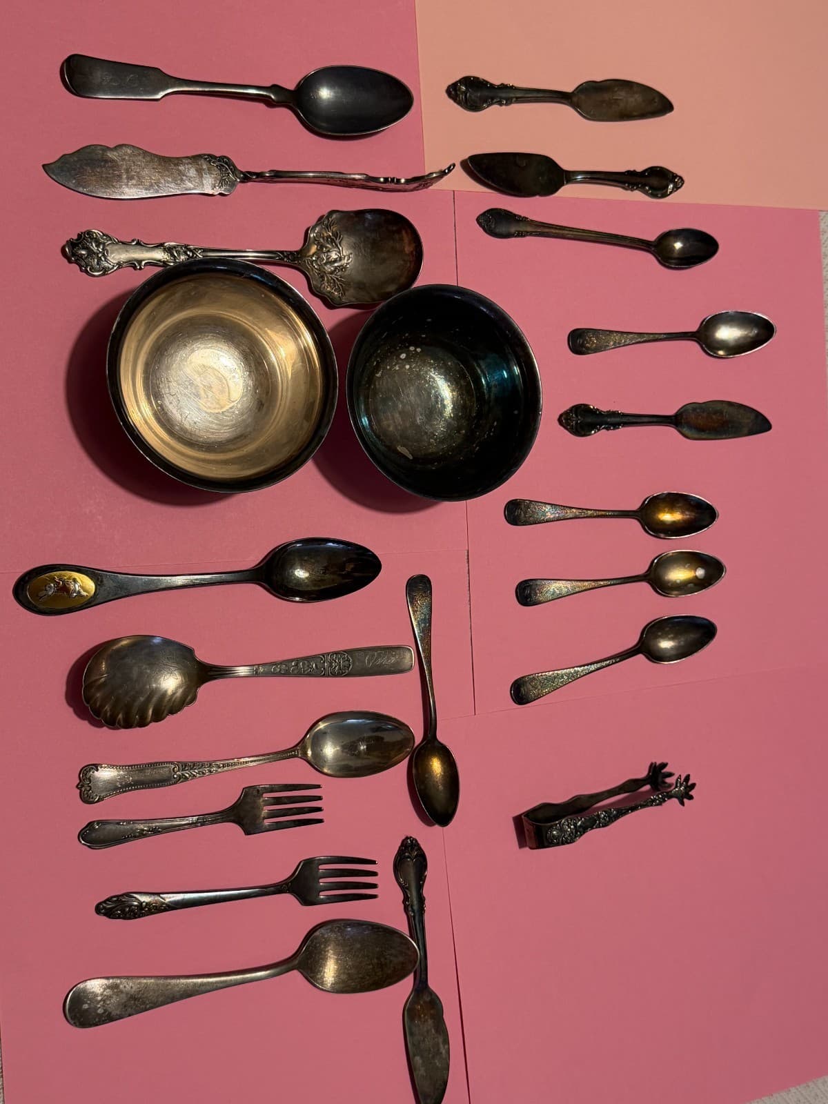 Reed & Barton Paul Revere Roger Brothers Plated tableware from 1800s