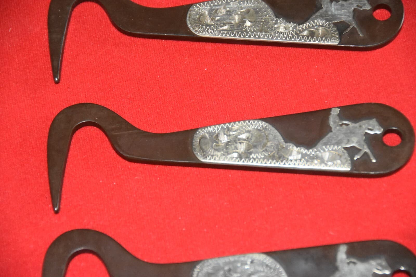 (1) EUC  Kelly Silver Star Designer Horse HoofPick hoof pick JTI ABR Reiner EUC 2