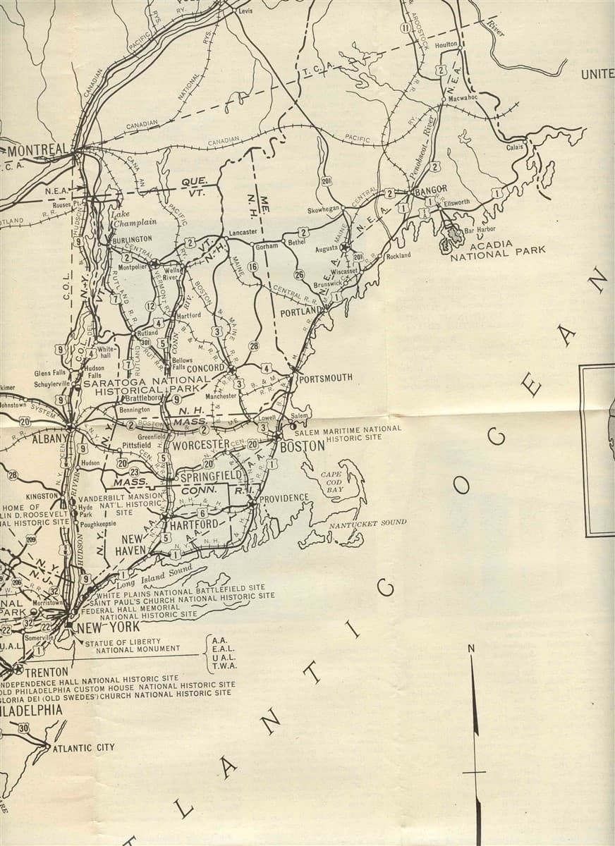 National Park Location Maps 1-8 National Park Briefs & 2 Parks & Recreation Maps 3