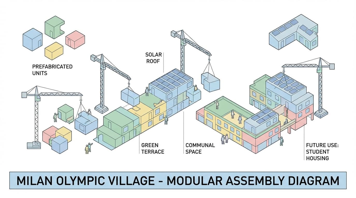 Milan Olympic Village Modular Design