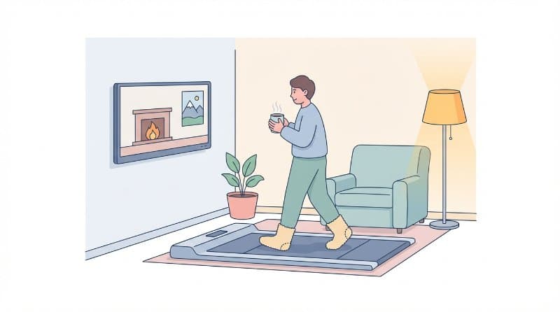 Cozy Cardio Science: Why Walking Pads and Netflix Beat the Gym