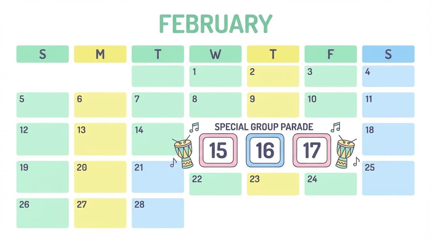 Rio Carnival 2026 Schedule Calendar
