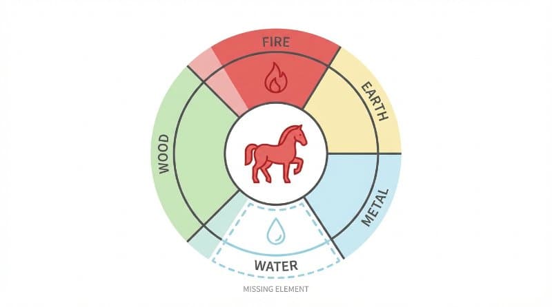 Feng Shui Fire Horse 2026 Diagram
