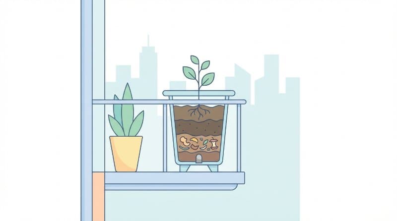 Turn Kitchen Scraps into Superfood in 14 Days: The Sandwich Compost Hack