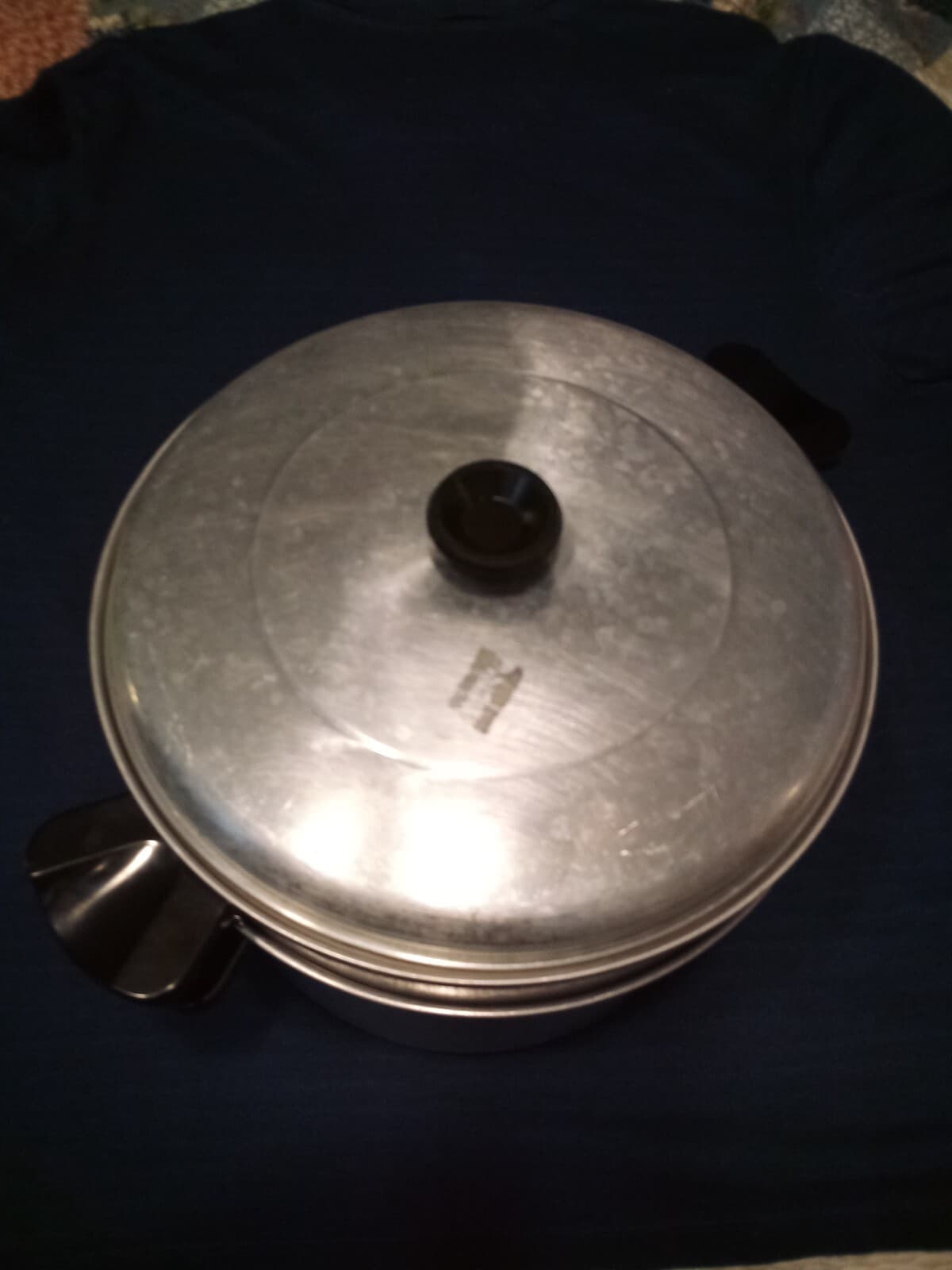 Vintage COMET Aluminum Steamer strainer pasta cooker stock pot pan 3 pieces 6Qts