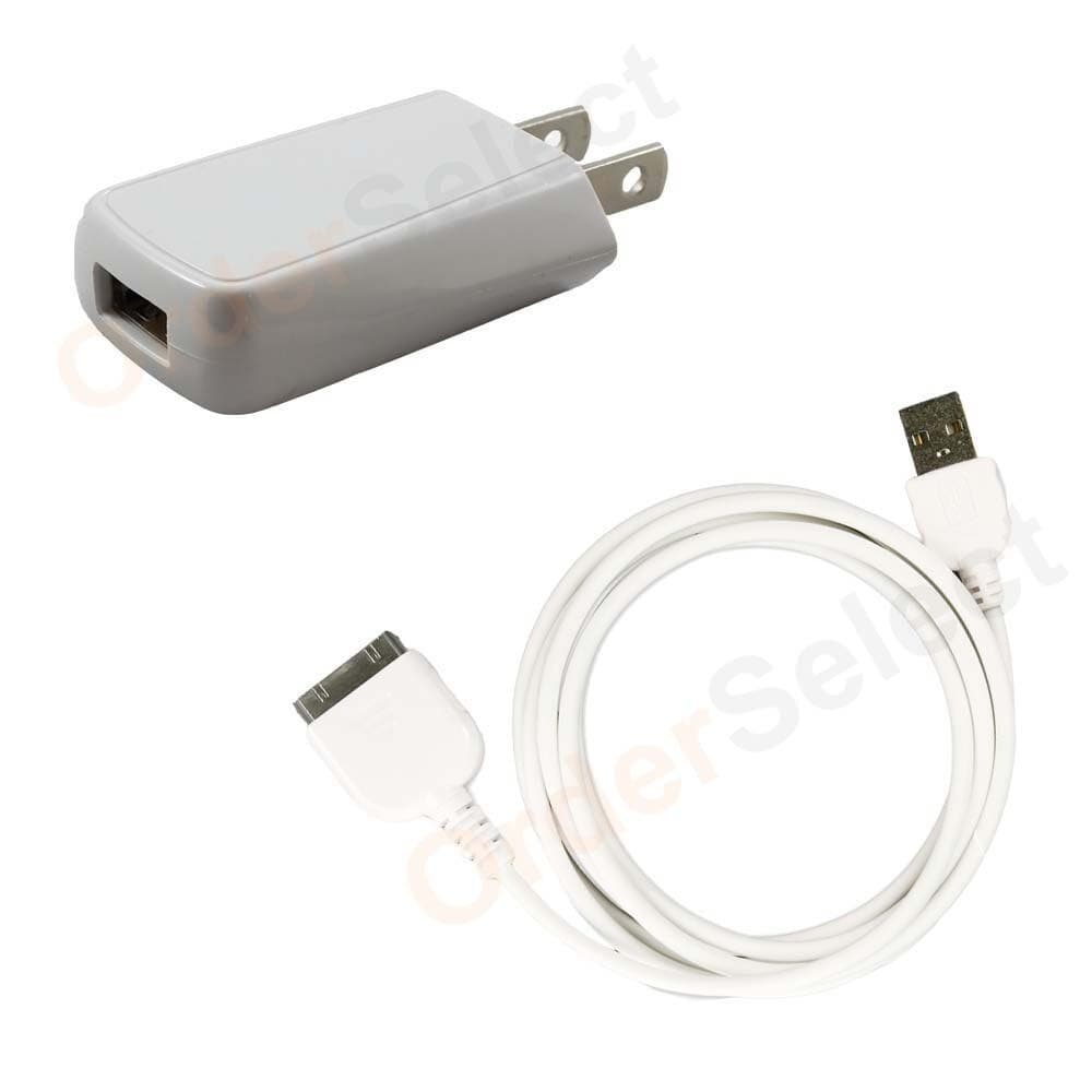 Wall Charger+USB Cable for Tab Tablet Apple iPad 1 2 3 1st 2nd 3rd GEN