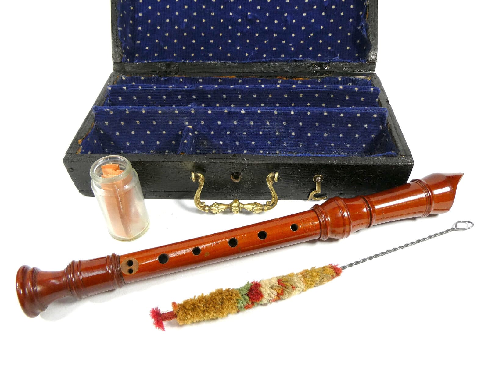 Recorder in Case Company Alexander Heinrich Flute