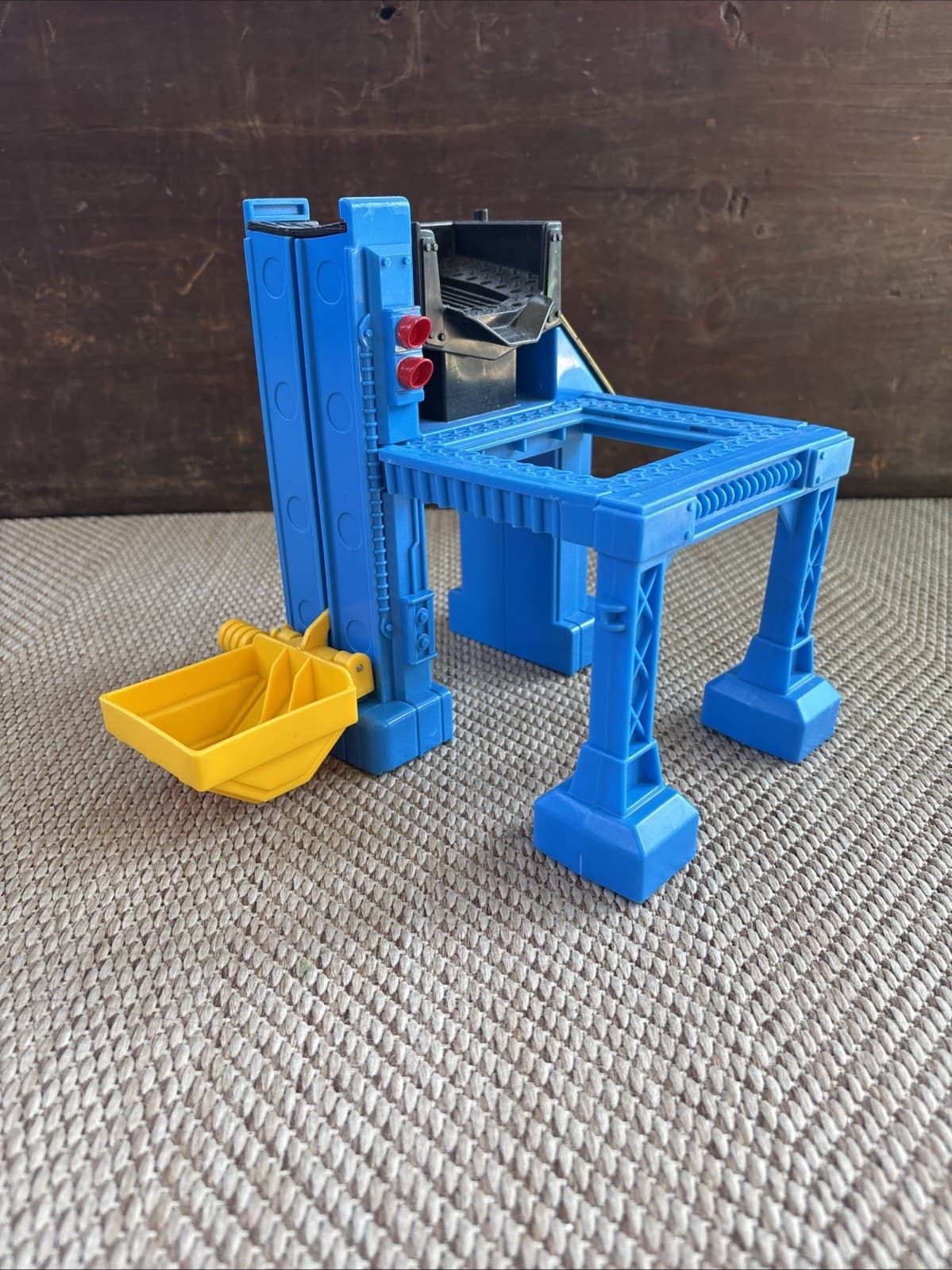 Fisher Price Geo Trax Coal Loader For Train Toy Set Piece Shovel Mining Mine