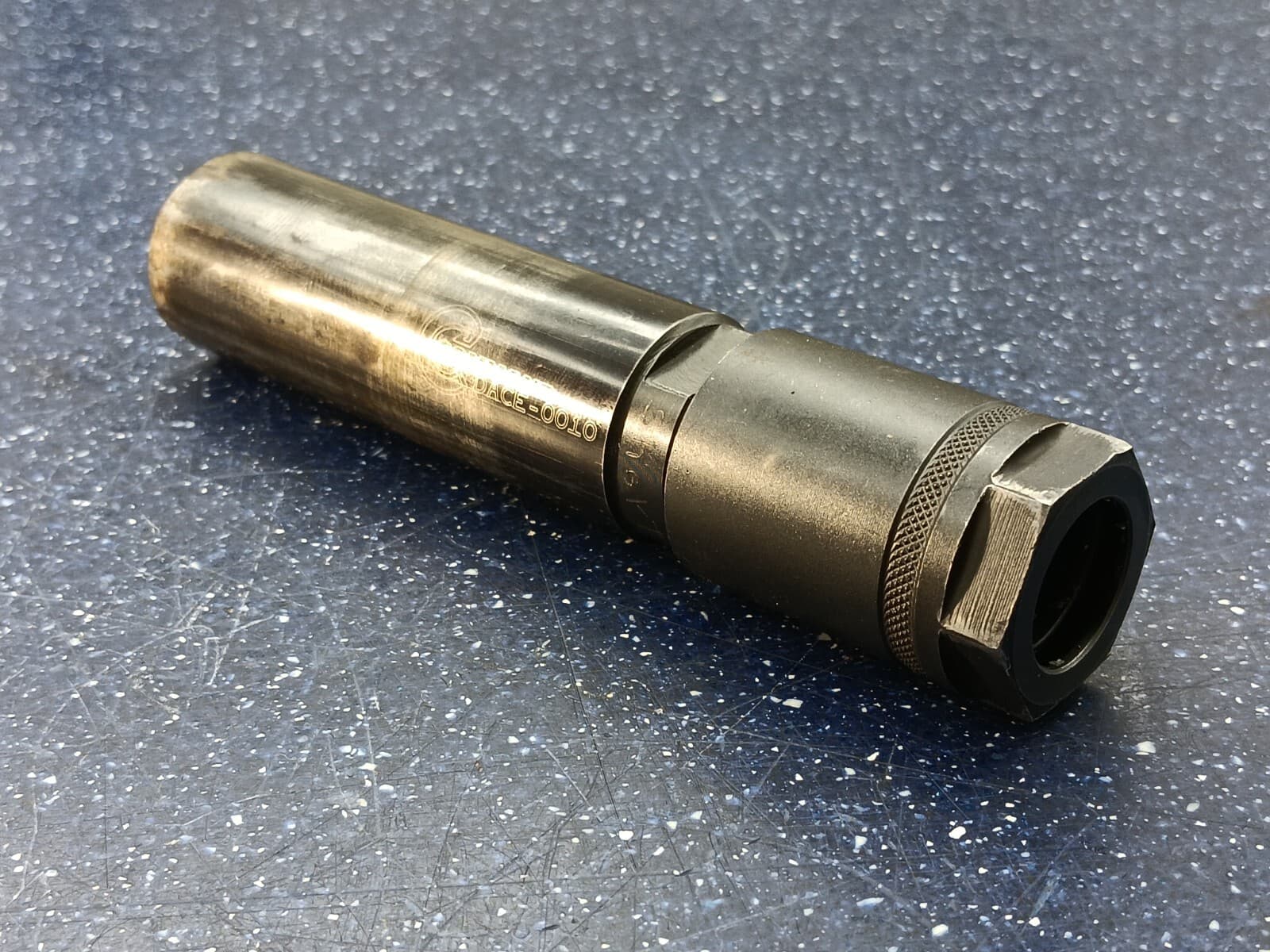 Command DA100 Collet Chuck Adapter Extension 1" Shank Tool Holder DACE 0010