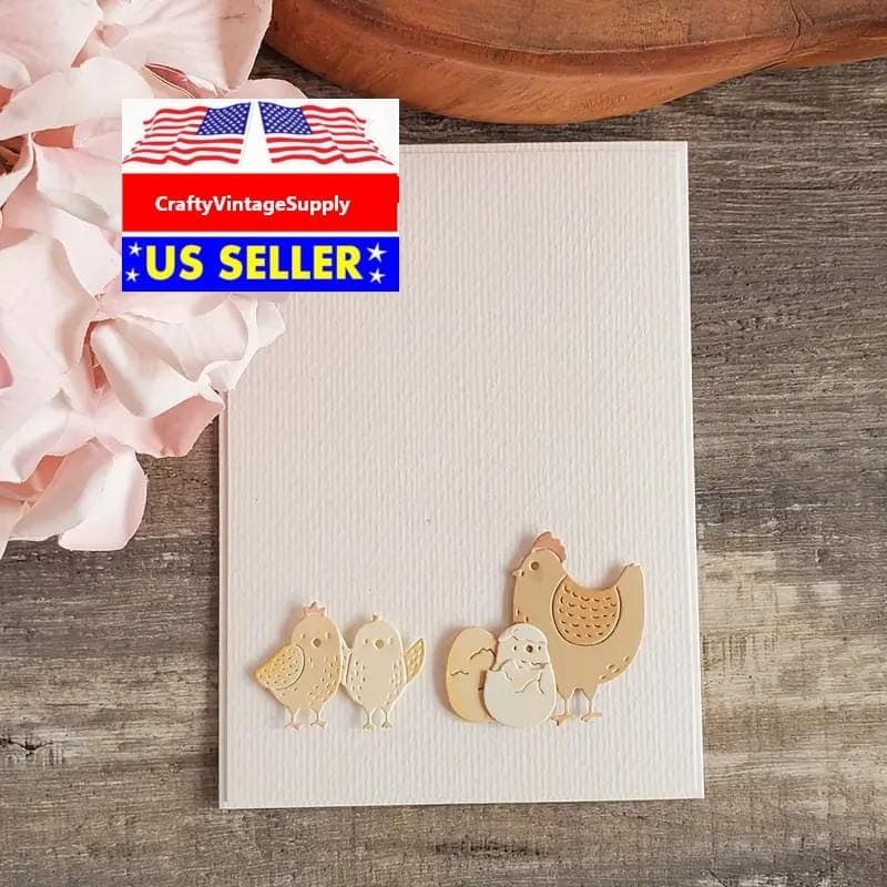 Easter chicken eggs chick metal cutting dies cut machine cutter die