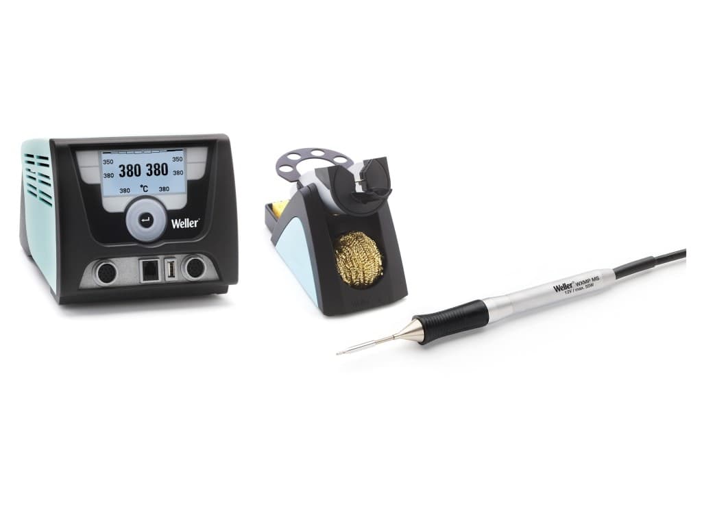 Weller WX2023 Micro MS - Two Channel Soldering Station with WXMPMS Iron