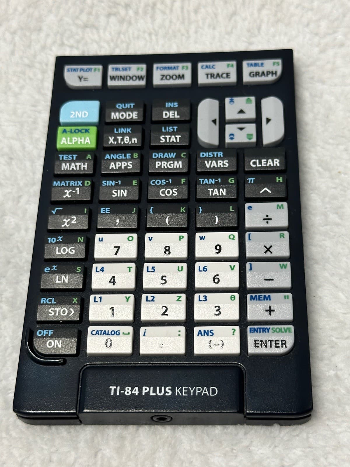 Texas Instruments TI-84 Plus Keypad--Keypad Only Good Used Condition