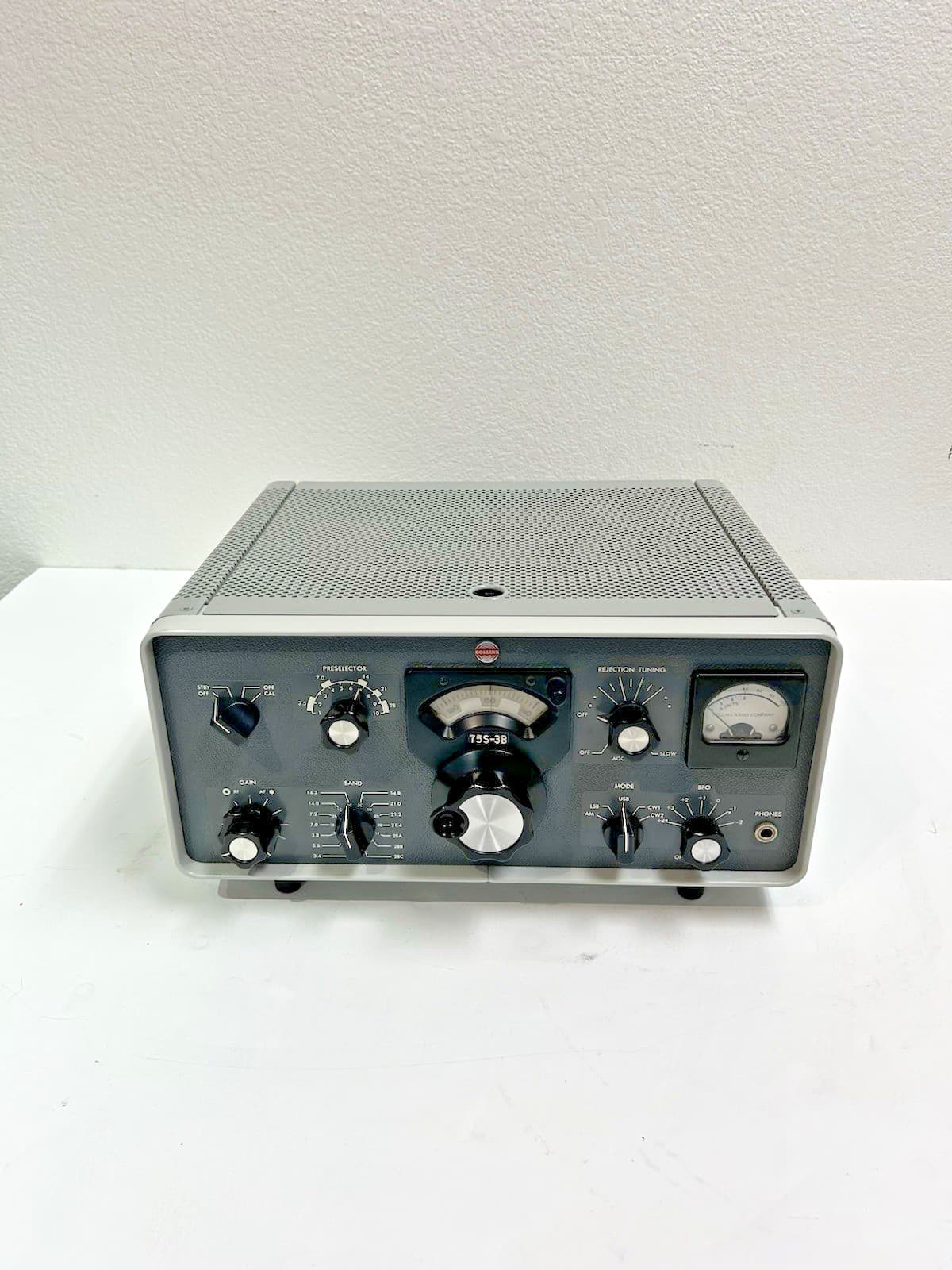 Collins 75S-3B Receiver Restored In As-New Condition