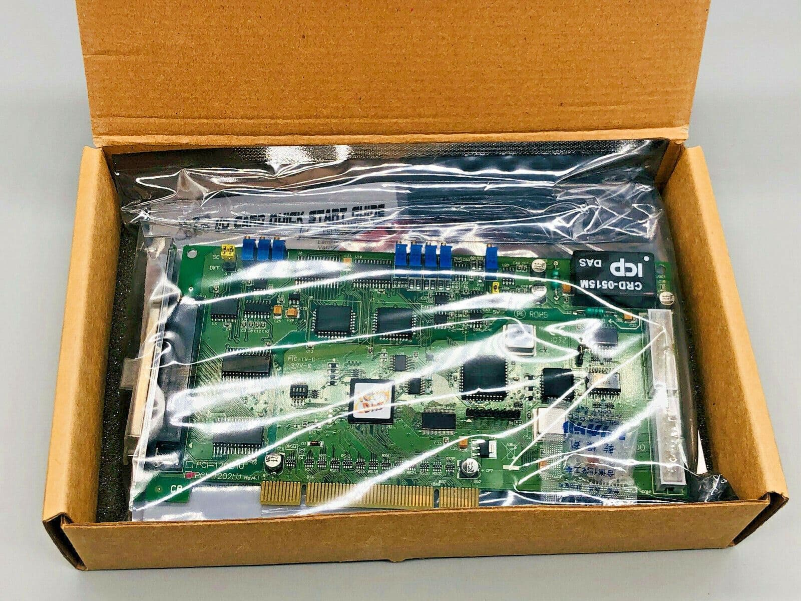 ICP DAS PCI-1202LU 32-Channel 12-Bit Low Gain Multi-Function DAQ Card PCI1202LU