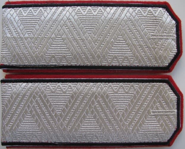 Shoulder straps Engineer Major General of the Naval Department, Russian Empire