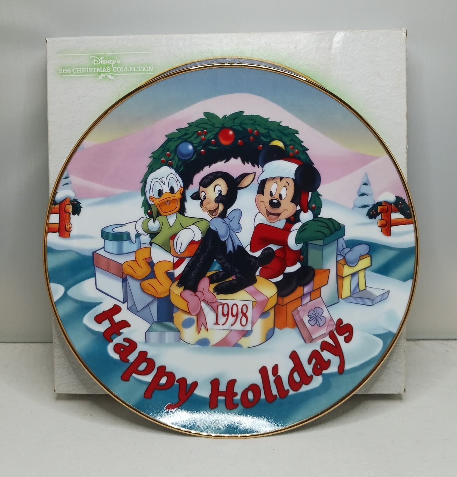 Disney Christmas Collection 1998 Collector Plate
