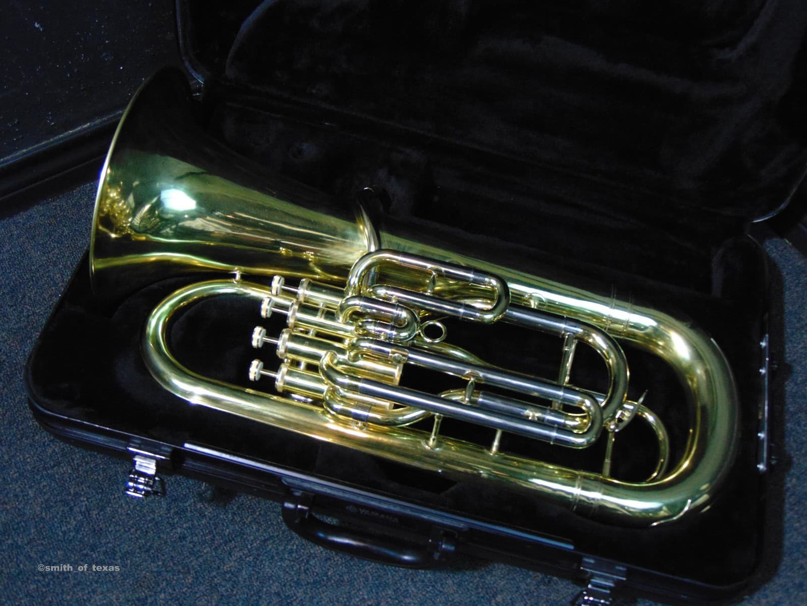 Yamaha YEP-321 Euphonium 4-Valve Lacquer Professional Cleaned Serviced #1