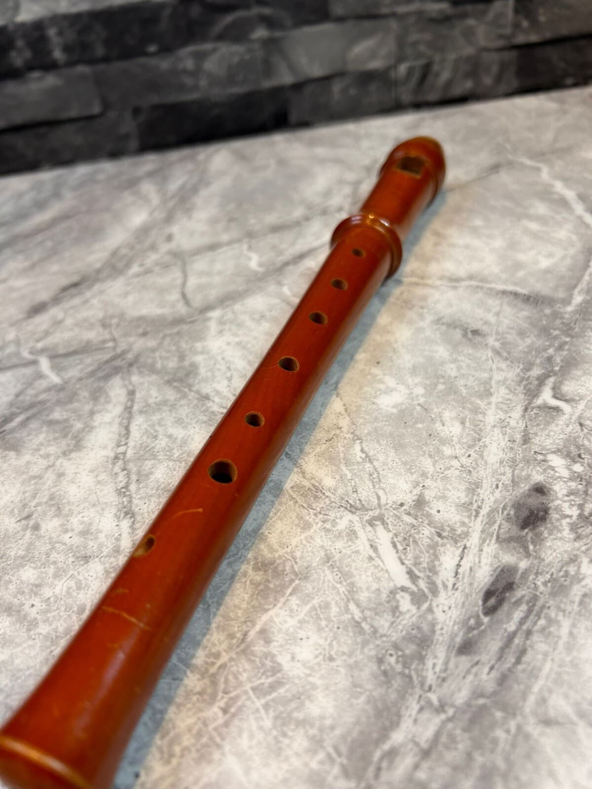 ALEXANDER HEINRICH Wood Germany Recorder Flute from 1930-50s 12.5" 32cm