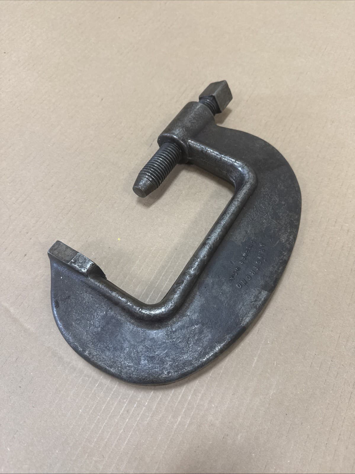 Armstrong NO 6 6” Heavy Duty Bridge Clamp C-Clamp