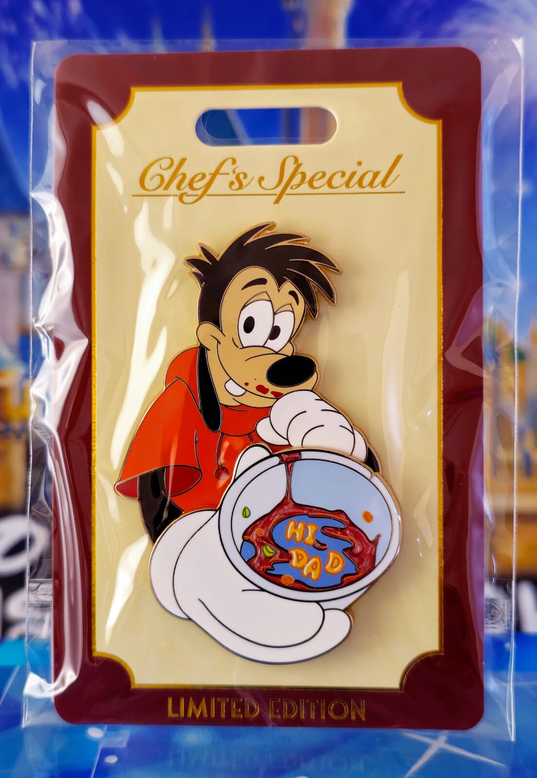 Disney WDI Pin - Chefs Third Course Max Goof LE 300 A Goofy Movie Chef's