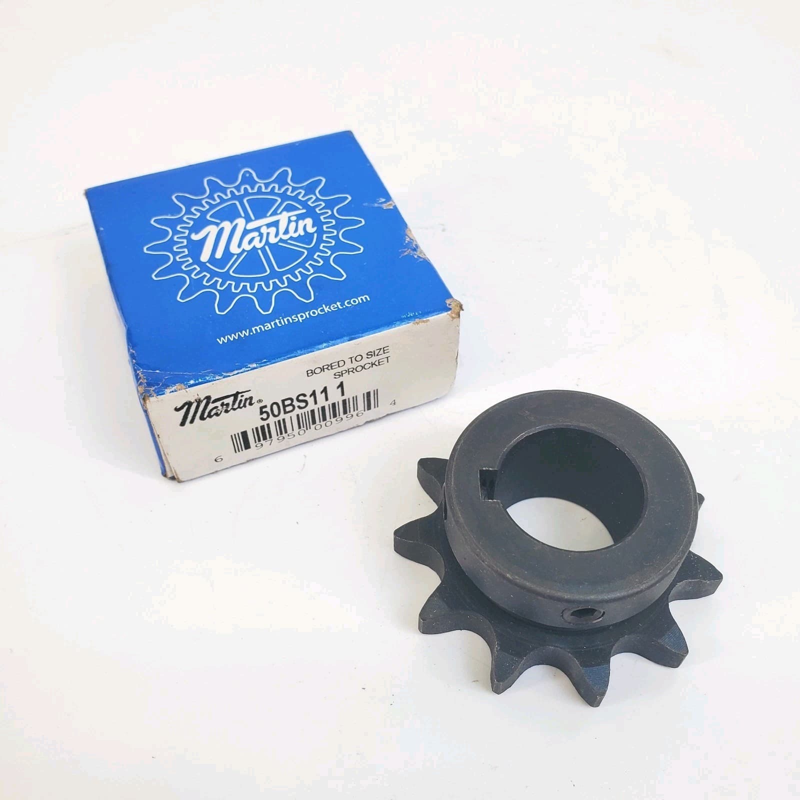 Martin Sprocket 50BS11 1 #50 11 Teeth 1" Keyed Bored To Size Sprocket 50BS111
