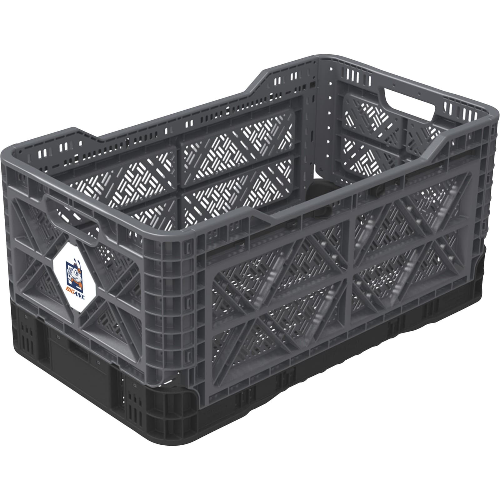 BIG ANT Collapsible Smart Crate, 23.8-Gallon, 265-Lb. Capacity, 16 9/16in.L x