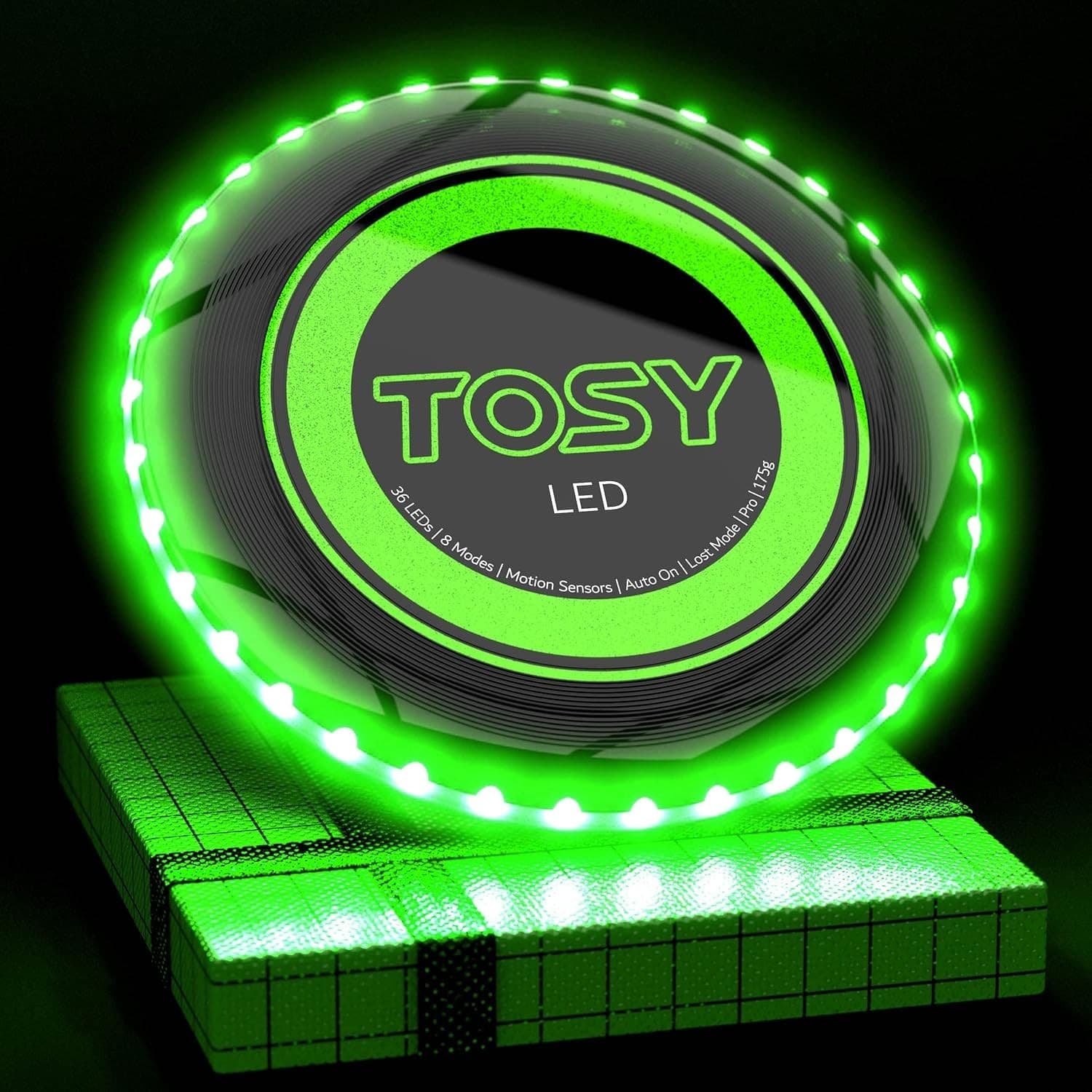 TOSY Flying Disc - 36 Mono-Color LEDs