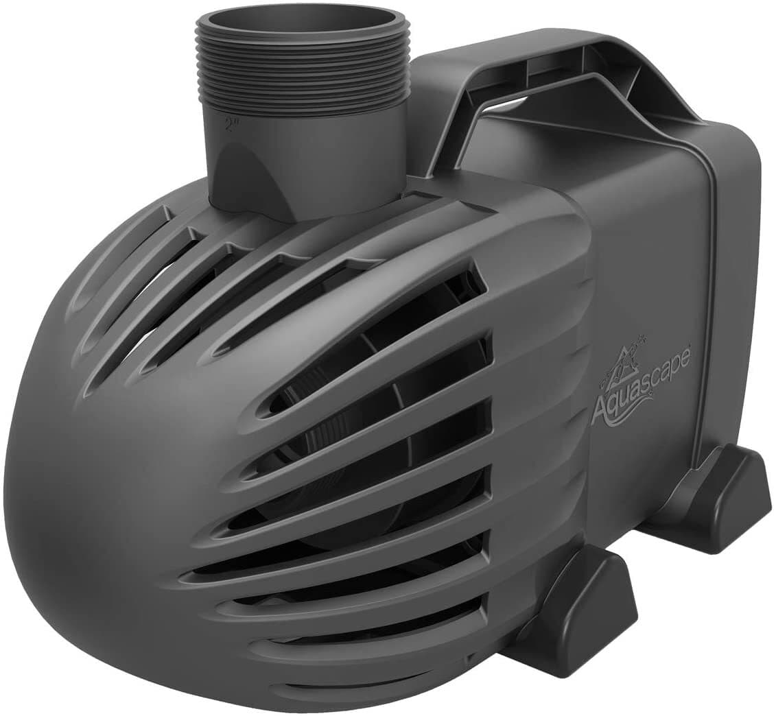 Aquascape 91132 3000 GPH EcoWave Submersible Energy Efficient Backyard Pond Pump