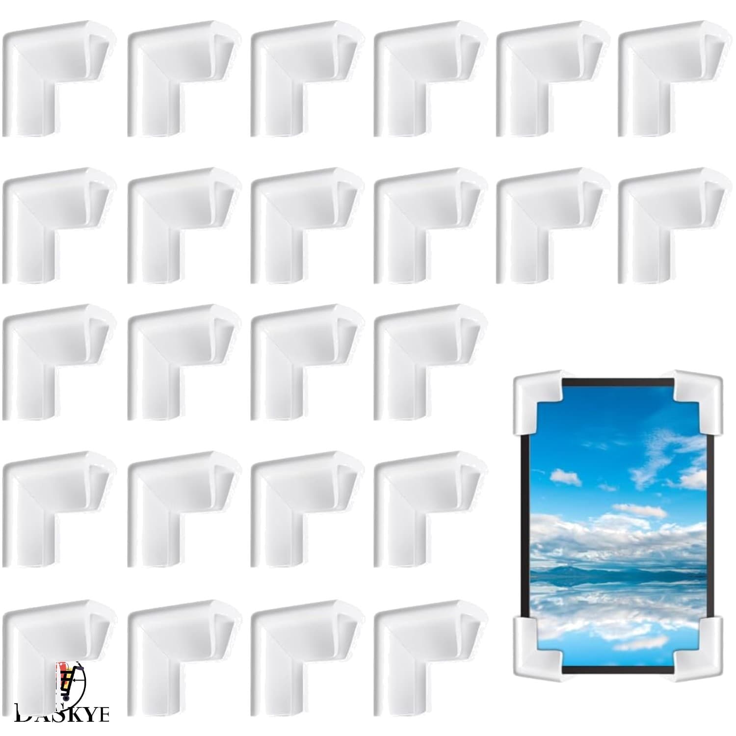 24 Foam Corner Protectors for Safe Shipping & Moving of Fragile Items