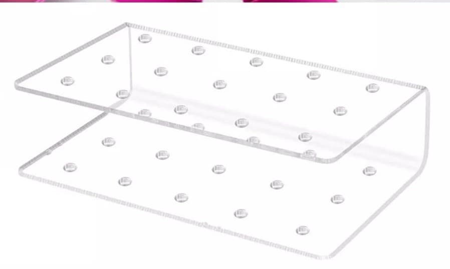 15 Hole Cake Pop Stand , Acrylic Lollipop Hold Stand, Clear Cake