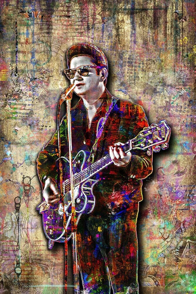ROY ORBISON 20x30in Poster, Roy Orbison Tribute Print Free Shipping US