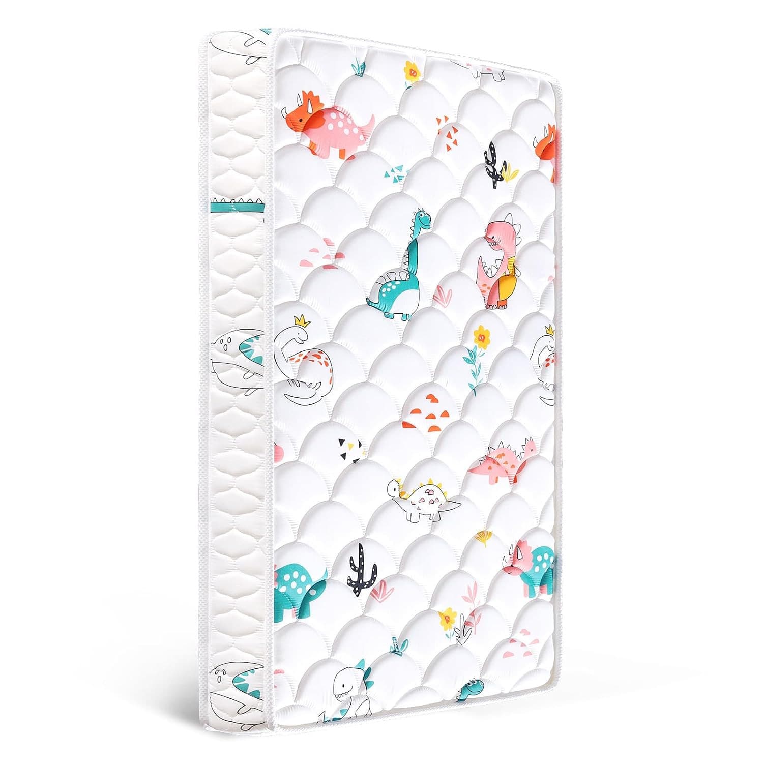 Colchón de cuna de 5" y colchón para niños pequeños, de doble cara y firme