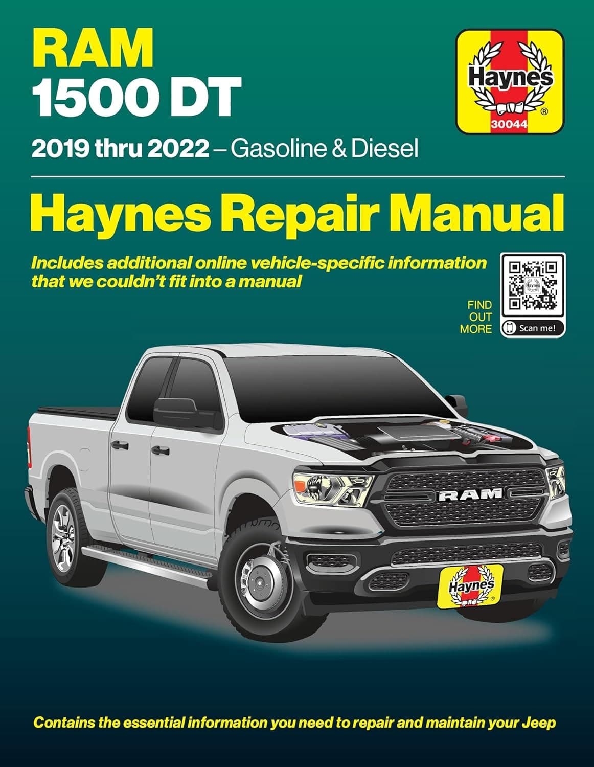 RAM 1500 DT (2019-2022) Repair Manual – Maintenance, Troubleshooting, Wiring