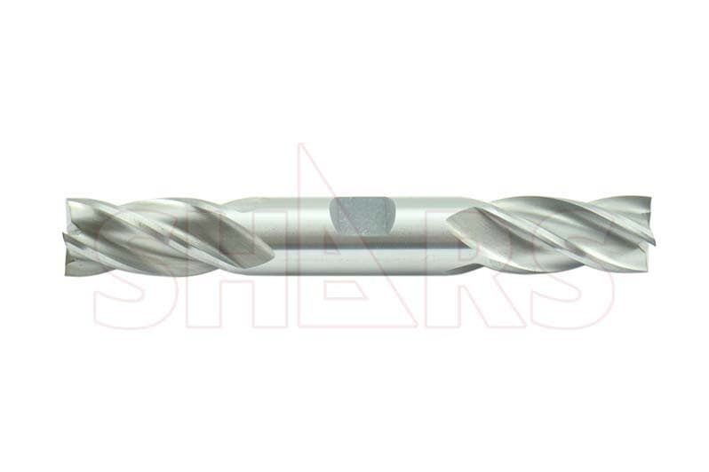 Shars 3/4" x 3/4" HSS 4 Flute Double Square End Mill Center Cut New !}