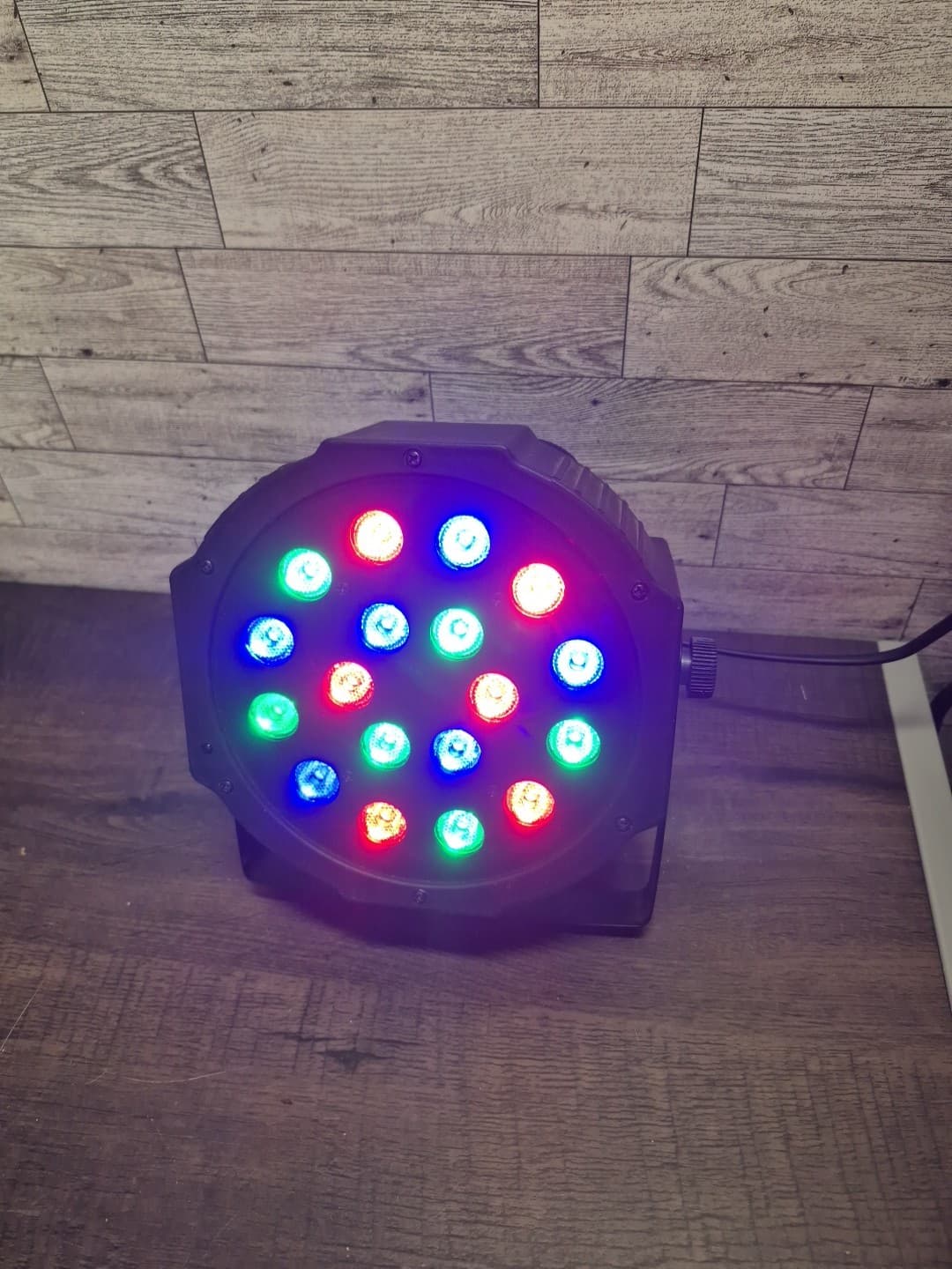 Eyourlife 18 X 3W LED Stage Light DJ Par Light 54W RGB Par Sound Activated Flash