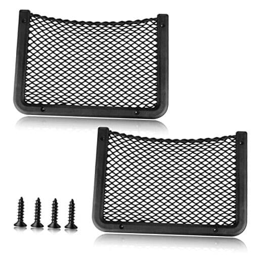 Pieces ABS Plastic Frame Automotive Cargo Nets Car Net Pocket 12 x 7.9 Inch 4